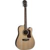 Washburn Heritage Series HD10SCE Acoustic-Electric Cutaway Dreadnought Guitar Natural