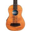 Kala UBASS EM FSRW Acoustic Electric Bass Exotic Mahogany with Round Wound Strings w/ Stand and Tuner