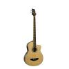 De Rosa GAB47 4 String Cutaway Acoustic-Electric Bass Guitar- NATURAL