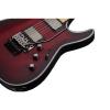 Schecter Hellraiser C-1 FR Extreme 6-String Electric Guitar, Crimson Red Burst Satin