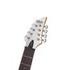 Schecter C-8 DELUXE Satin White 8-String Solid-Body Electric Guitar, Satin White