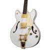 Schecter Robin Zander Corsair 6-String Semi Hollow-Body Electric Guitar, White