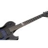 Schecter Blackjack Slim Line Series SOLO 6-String Electric Guitar, See-Thru Blue Burst, with Active Pickups