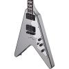 Schecter Guitar Research V-1 Platinum Electric Guitar Satin Silver
