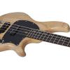 Schecter 2490 4-String Bass Guitar, Gloss Natural