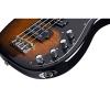 Schecter DIAMOND-P PLUS DVS 4-String Bass Guitar, Dark Vintage Sunburst