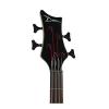 Dean E4 EMG CBK Edge 4-String Bass Guitar with EMGs, Classic Black