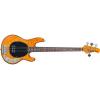 Sterling by Music Man Ray34 StingRay Bass, Quilted Maple Amber