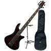 Schecter 2502 Stiletto Extreme 5 BCH Electric Bass w/ Gig Bag and Stand