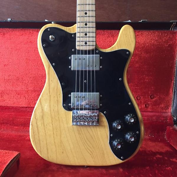 Custom 1974 Fender Telecaster Deluxe Natural Ash