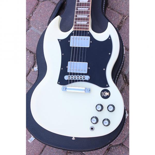 Custom 2011 Gibson USA SG Standard Electric Guitar - Cream White - Coil Taps - Gibson Original Hard Case