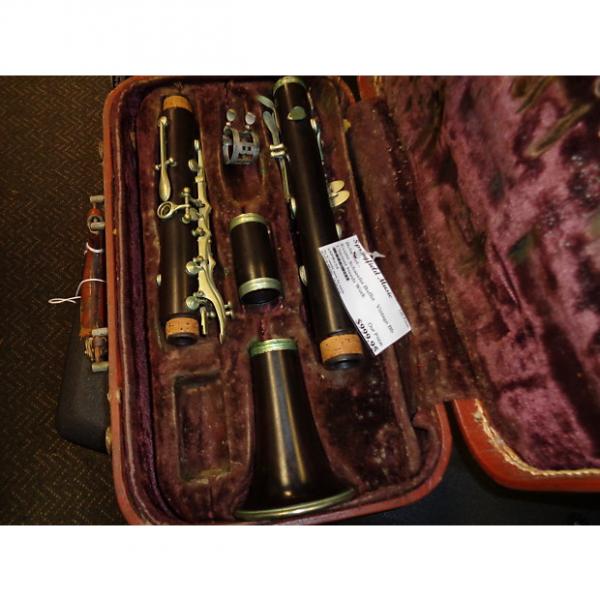 Custom vintage Evette Schaeffer Buffet-Crampon Paris wooden clarinet AS IS For parts or repair project