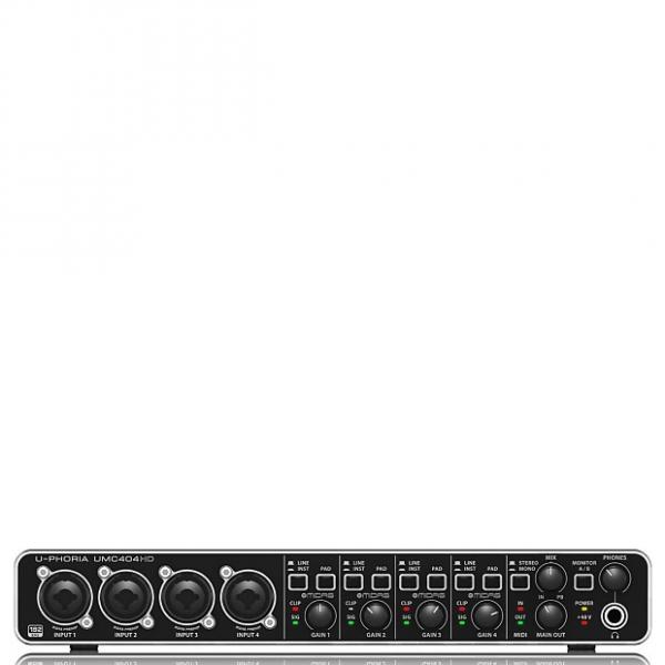 Custom Behringer U-PHORIA UMC404HD - USB 2.0 Audio/MIDI Interface - Mint Condition with 6 Month Alto Music Warranty!
