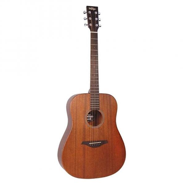 Custom Vintage V400MH Mahogany Dreadnought Acoustic Guitar