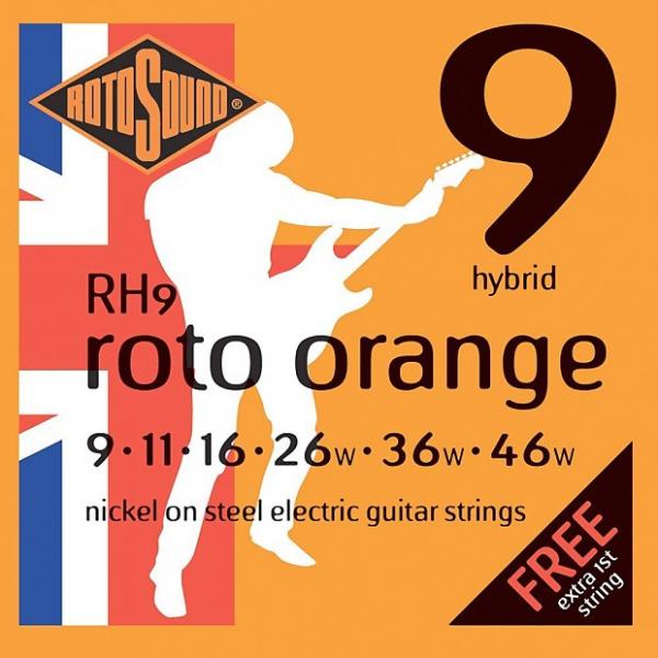 Custom Rotosound RH9 Nickel Hybrid Electric Guitar Strings 9-46