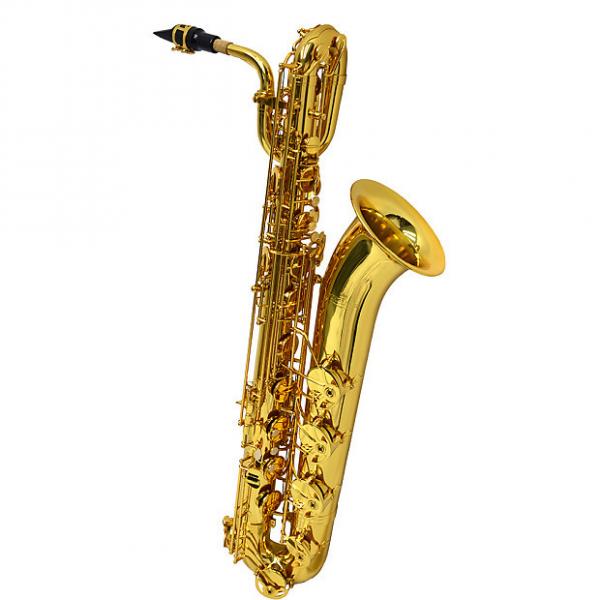 Custom Schiller American Heritage 400 Baritone Saxophone - Gold Knox