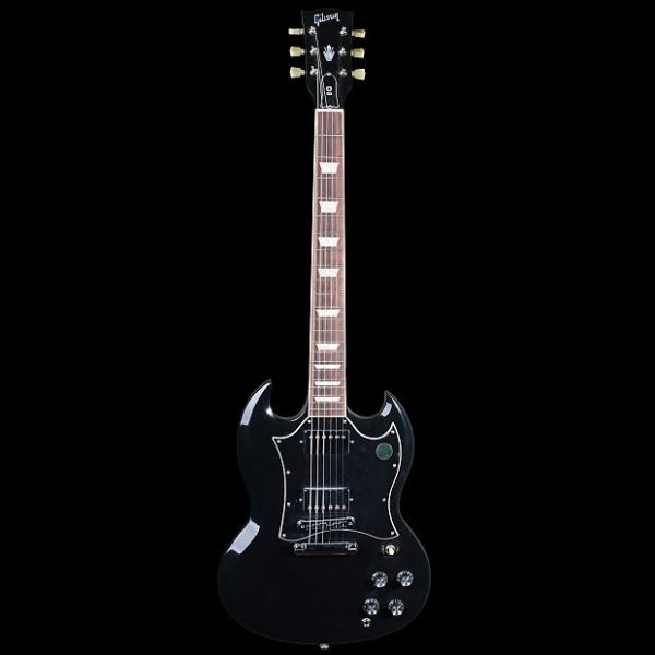 Custom Gibson SG Standard Electric Guitar Ebony with Case - Pre Owned in Excellent Condition