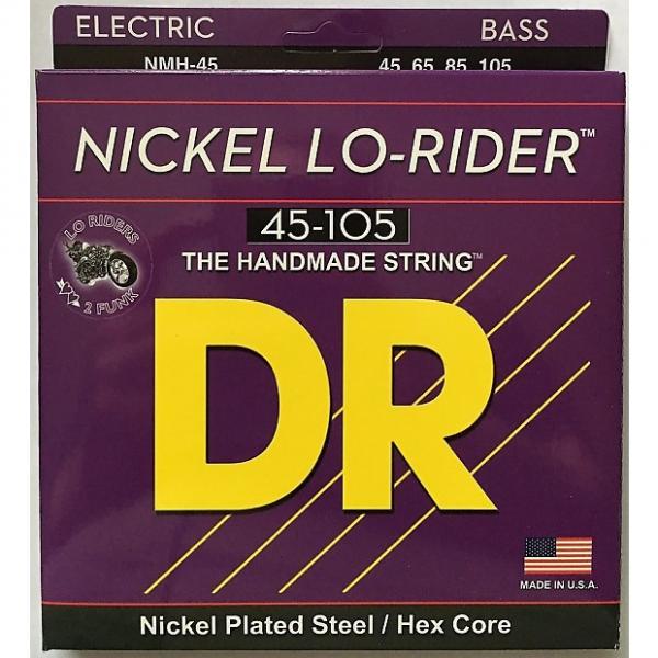 Custom DR NMH-45 Nickel Lo-Riders BASS Guitar Strings (45-105) medium gauge