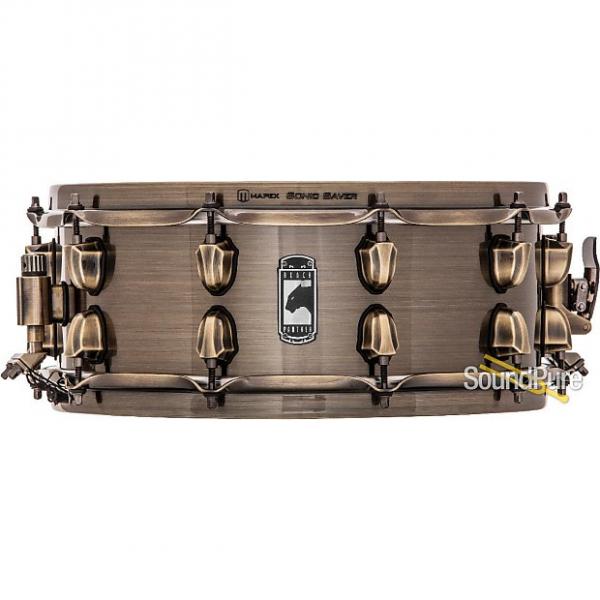 Custom Mapex 5.5x14 Black Panther Brass Cat Snare Drum