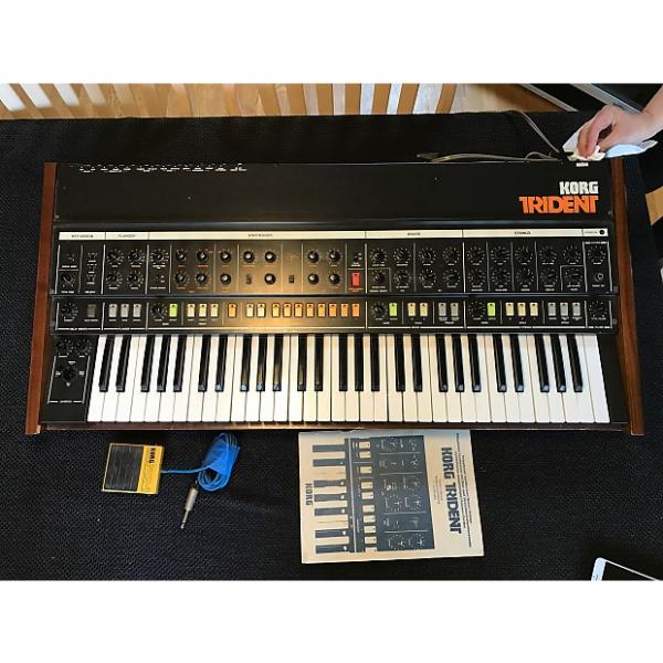 Custom Korg Trident 1980 Wood Finish