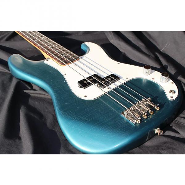 Custom Squier - Medium Scale - Precision Bass - Custom Sherwood Green Relic