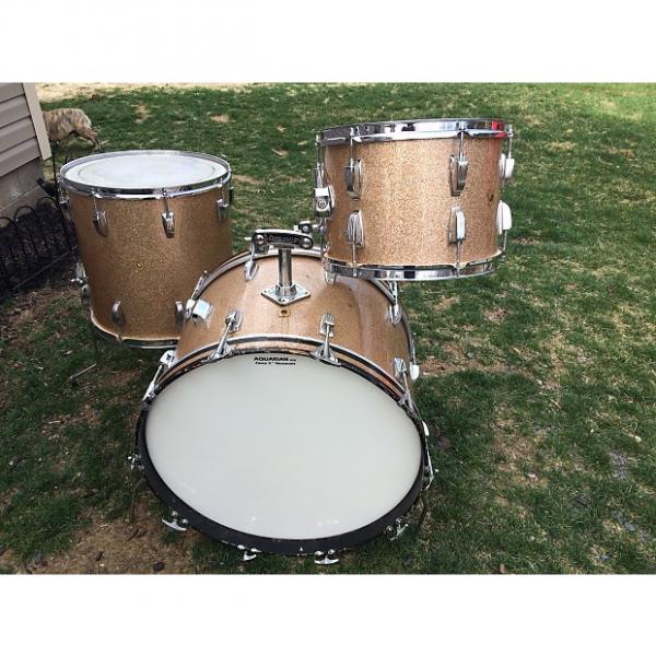 Custom 1964 Ludwig Super Classic outfit 13/16/22 in champagne sparkle, matched kit