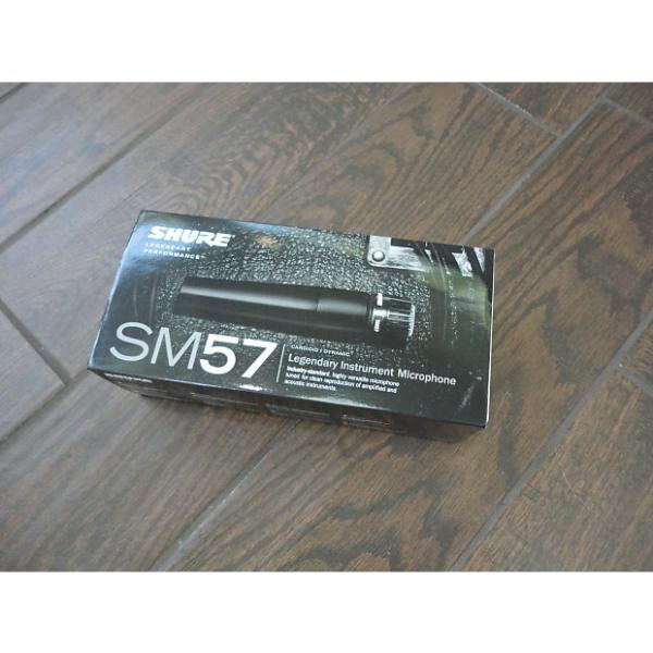Custom Shure SM-57 Cardioid Dynamic Instrument Microphone Bundle 2016 Black