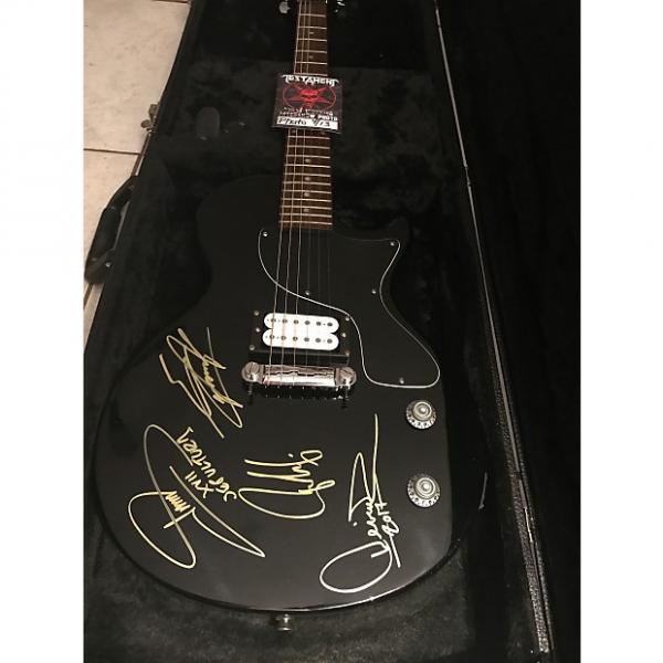 Custom Sepultura signed guitar Epiphone Black