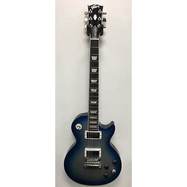 Custom Gibson Les Paul Robot Blue Burst