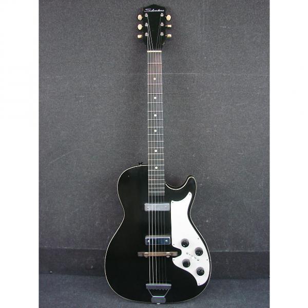 Custom Vintage 1963 Silvertone Model 1420 Stratotone Electric Guitar