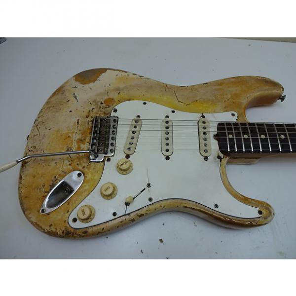 Custom fender Stratocaster 1966 Olympic white