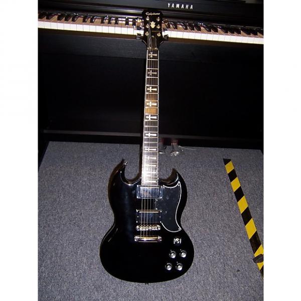 Custom Epiphone Tony Iommi SG Custom Electric Guitar, Ebony Second Hand