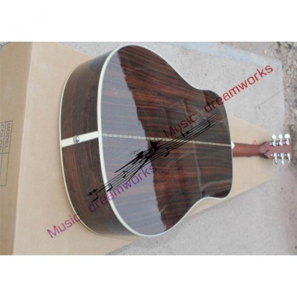Custom Shop Martin D28 Natural Finish Acoustic Guitar Sitka Solid Spruce Top With Ox Bone Nut &amp; Saddler
