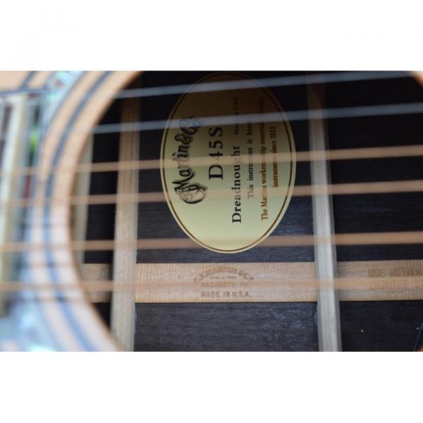 Custom martin d45 Dreadnought acoustic guitar martin 1833 dreadnought acoustic guitar Martin martin guitars acoustic D45 martin guitar strings Natural Acoustic Guitar Sitka Solid Spruce Top With Ox Bone Nut &amp; Saddler