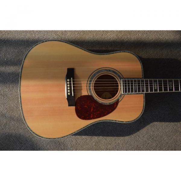 D45 Martin Guitar With Solid Spruce and Solid Mahogany Back and Side