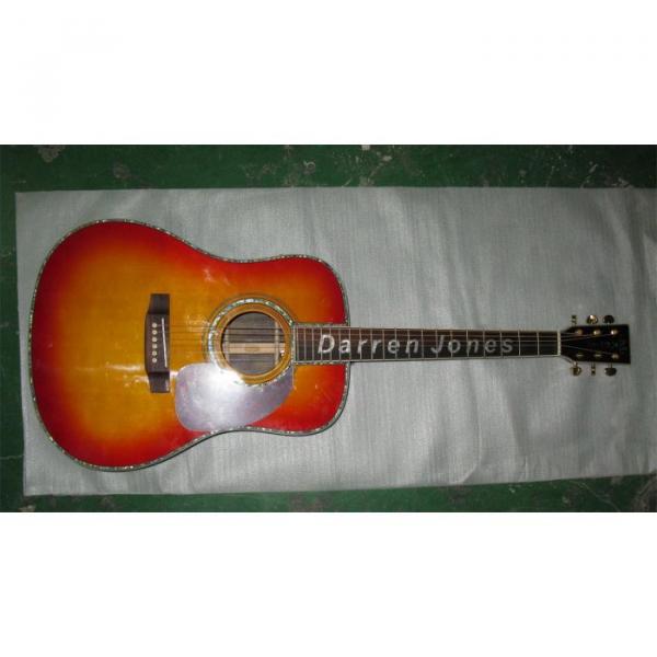 Custom Shop CMF Martin D45 Vintage Acoustic Guitar Inlayed Name on Fretboard Sitka Solid Spruce Top