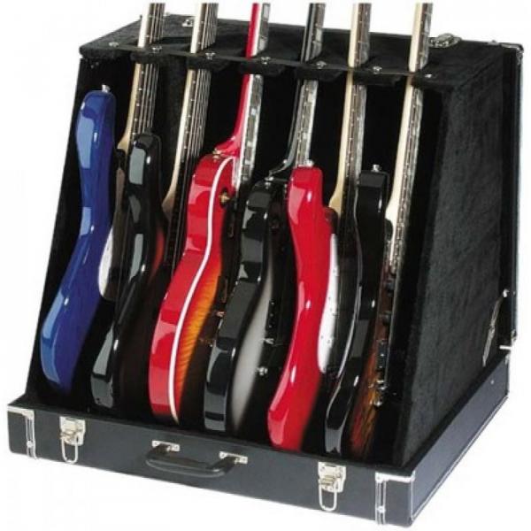 Stagg Display Stand Case For 6 Electric Or 3 Acoustic Guitars