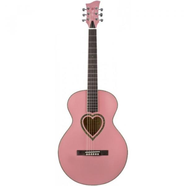 Jay martin acoustic strings Turser acoustic guitar martin JJ-Heart martin d45 Series dreadnought acoustic guitar Acoustic martin guitar strings Guitar Pink