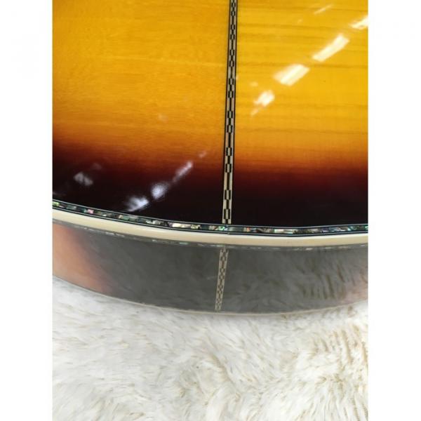 Custom martin guitar accessories Shop martin guitars acoustic J200 martin acoustic guitar strings 6 guitar strings martin Strings acoustic guitar martin Sunburst Burst Acoustic Guitar Real Abalone