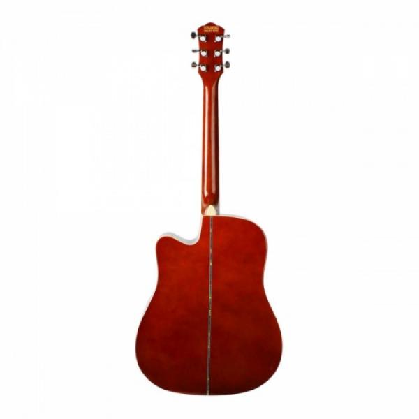 Beginner guitar strings martin 41&quot; martin strings acoustic Cutaway acoustic guitar martin Folk martin guitar strings acoustic Acoustic dreadnought acoustic guitar Wooden Guitar Sunset Red