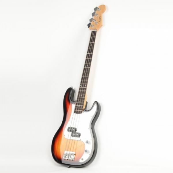 ISIN P-01 Electric Bass Guitar Sunset with Power Wire Tools