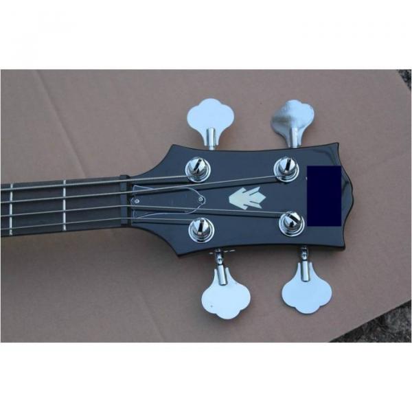 Custom Shop Walnut Midtown Standard 4 String Semi Hollow Bass