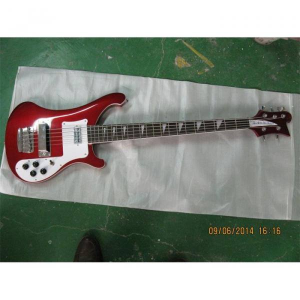 Custom Shop Red Wine 4003 5 String Bass