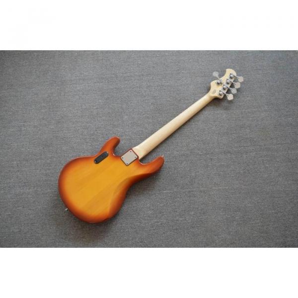Custom Shop Orange 5 Strings 9V Battery Music Man S.U.B. Ray5 Bass
