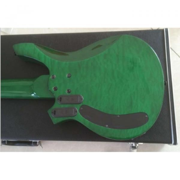 Custom Shop Bongo Music Man Green Quilted Maple Top 6 Strings Bass