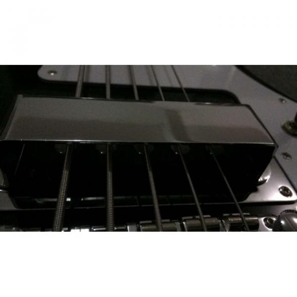Custom Shop 4003 Jetglo Black Electric Rickenbacker 5 String Bass