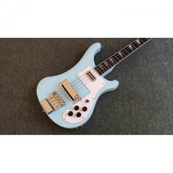 Custom Rickenbacker 4003 Sky Blue Neck Through Bass