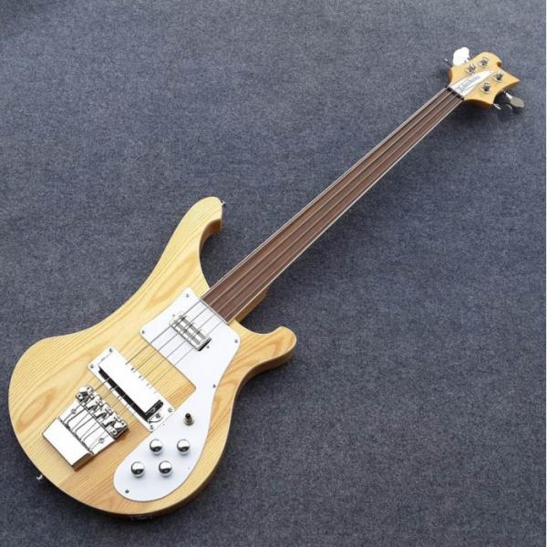Custom Shop 4003 Ash Wood Naturalglo Fretless Bass