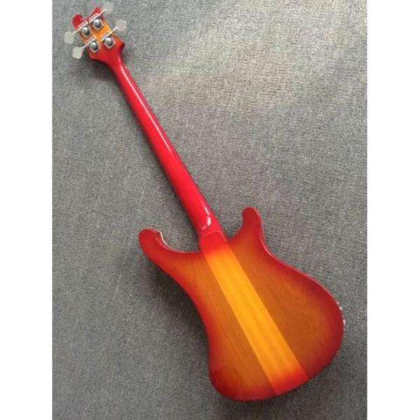 Custom Build Rickenbacker Paul McCartney's 1964 4001 Lefty Bass Psychedelic Paint