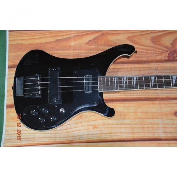 Custom 4003 Shop Rickenbacker Jetglo Black Hardware Bass